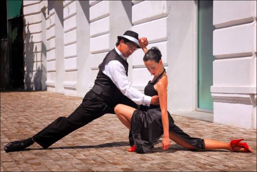 Tango is a way of communicating by touch for Argentines