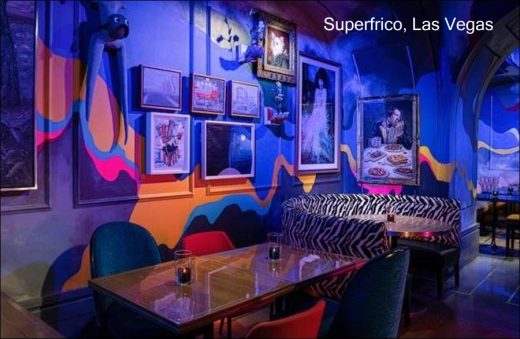 Superfrico: Psychedelic restaurant in the heart of Las Vegas