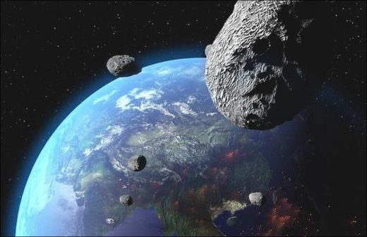 A meteorite disappeared near Earth