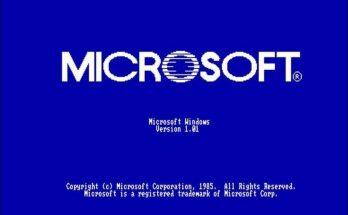 A quick look back at the Microsoft Windows 1.0