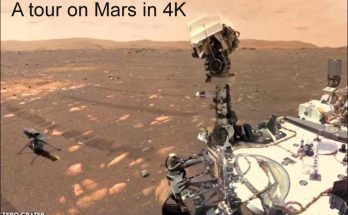 How about taking a tour on Mars in 4K?