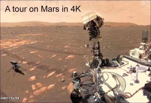 How about taking a tour on Mars in 4K?