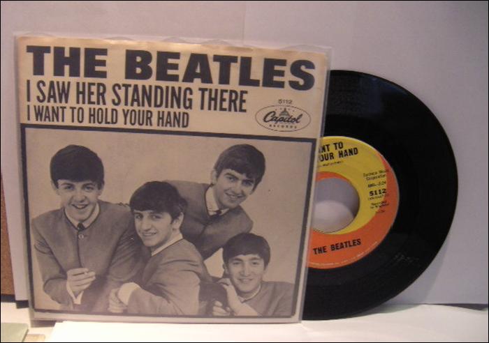 The Beatles обложка i want to hold your hand