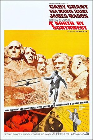 North By Northwest Movie Poster (1959)