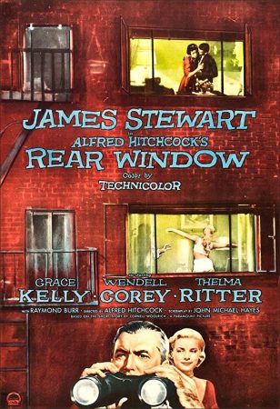 Rear Window Movie Poster (1954)