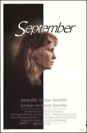 September Movie Poster (1987)