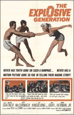 The Explosive Generation Movie Poster (1961)