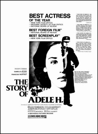 The Story of Adele H. Movie Poster (1975)