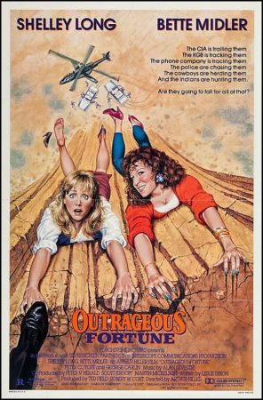 Outrageous Fortune Movie Poster (1987)