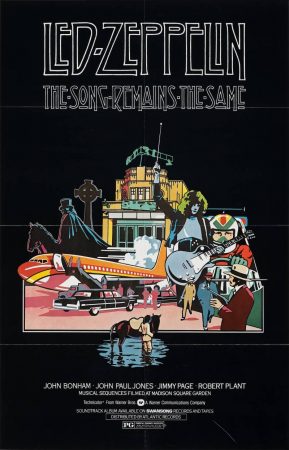 The Song Remains the Same Movie Poster (1976)