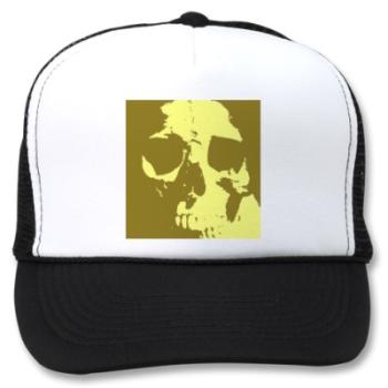 Pop Art Skull Hat