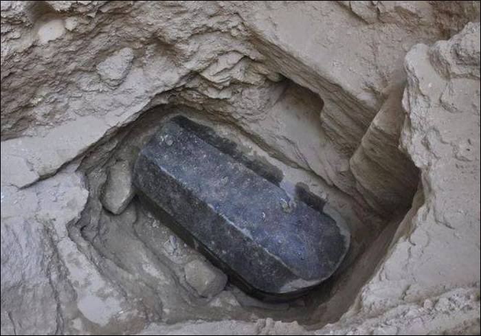 Egypt to open mysterious black giant sarcophagus despite warnings